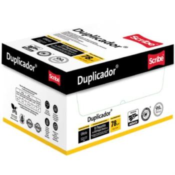 Papel Cortado Scribe Duplicador Oficio 99% de Blancura 78gr C/5000 Hojas