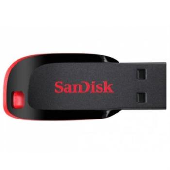Memoria USB SanDisk Flash Cruzer Blade 64GB USB 2.0 Color Negro SDCZ50-064G-B35