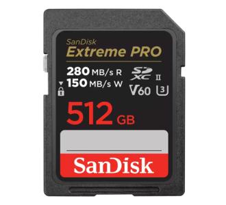 Tarjeta de Memoria SanDisk Extreme Pro Micro SDXC UHS-II de 512 GB C10 U3 V60 6K 4K UHD