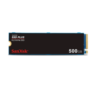 Unidad SSD M.2 Sandisk 500GB PLUS NVME PCIE 3.0