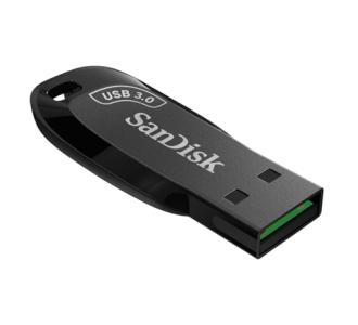 Memoria USB 64GB SanDisk Ultra Shift 3.2 Negro Lectura 100MB/s