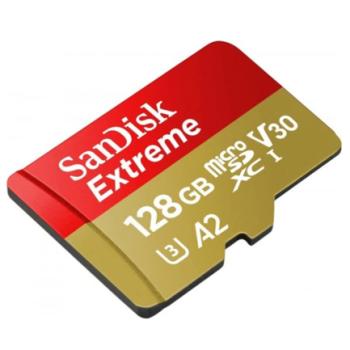 Tarjeta SanDisk microSDXC UHS-I 128 GB sin adaptador SanDisk Extreme