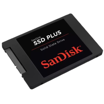 SSD Plus Sandisk de 1TB 2.5 SATA III 6 Gb/s Lectura 545MB/s Escritura 515MB/s