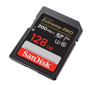 Memoria SD SanDisk Extreme Pro SDXC UHS-I 128GB 200MBs Clase 10 V30 4K