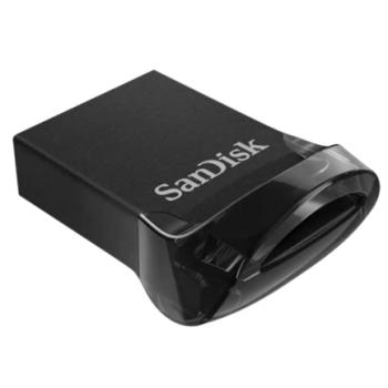 Memoria USB SanDisk Ultra Fit 64GB 3.0 130Mb/s Color Negro
