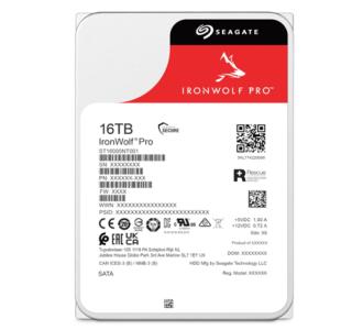 Disco Duro Interno Seagate IronWolf PRO NAS 16TB 3.5 7200 RPM SATA III Caché 256MB