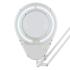 Lámpara LED Steren con Lupa 5x Brazo Artículado Color Blanco