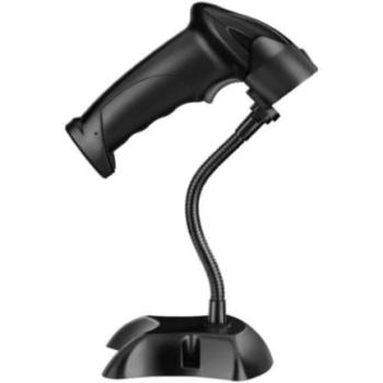 Lector de Códigos de Barra Steren Inalámbrico Plug-Play Color Negro