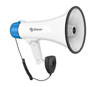 Megáfono Steren de mano con grabador MP3 y Bluetooth