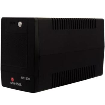 UPS Smartbitt Smart Interactive NB1800 1800VA/900 Watts 8 Contactos Protección de Línea Telefónica RJ-11 Puerto USB