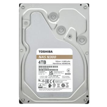Disco Duro Interno Toshiba N300 de Rendimiento 4TB 7200RPM y 256MB Cache