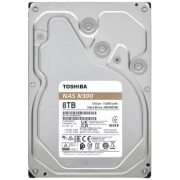 Disco Duro Interno Toshiba N300  de Rendimiento  8TB 7200RPM y 256MB Cache.