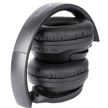 AUDIFONOS TECH ZONE DJ ANC BT V5.3 DE CARGA 1.5  2 HRS DURACION DE ESPERA APROX 200 HRS TIEMPO DE USO APROX 21 HRS