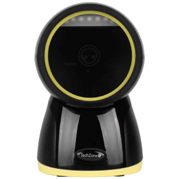Lector de Códigos de Barras TechZone 2D Fuente de Luz 640x480p USB