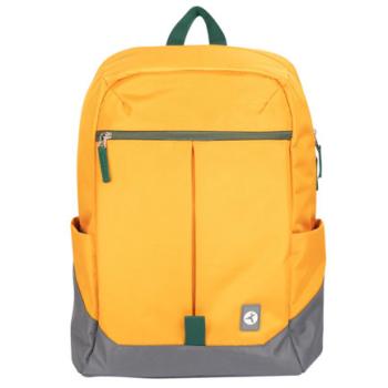 Mochila TechZone Rainbow Amarilla y Funcional con Diseño Vibrante Compartimientos Acolchados para Laptop y Tablet