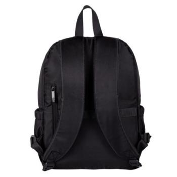 Mochila Lite TZLBP13 Techzone 15.6 Poliester 420 D Twill Color Negro Laterales Ajustables