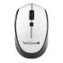 Mouse Óptico TechZone Inalámbrico 800 a 1600 DPI Ajustable 4 Botones Ambidiestro Win/MAC Color Plata