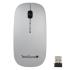 Mouse Inalámbrico TechZone Batería Recargable 1600dpi 4 Botones C/Mouse Pad Color Plata