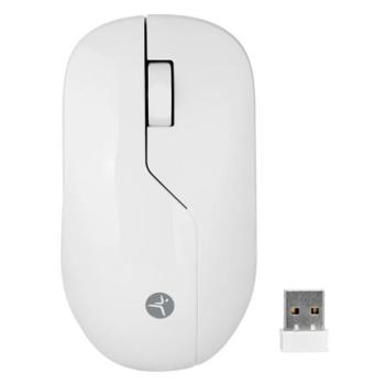 Mouse inalámbrico Blanco Armor recargable  wireless TechZone