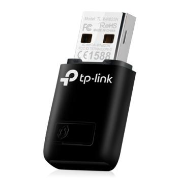 Adaptador Wi-Fi USB TP-Link TL-WN823N N300 2.4GHz 300Mbps Botón WPS Mini USB 2.0