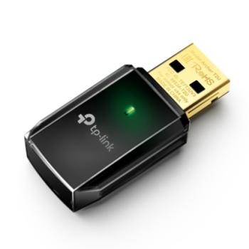 ADAPTADOR INALÁMBRICO TP-LINK USB DE BANDA DUAL AC600