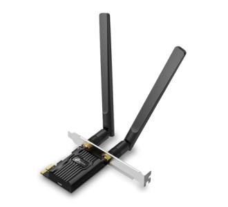 Tarjeta de red TP-Link PCIe Wi-Fi 6 Bluetooth doble banda 600 Mbps con 5 GHz 287 Mbps MU-MIMO y OFDMA AX900