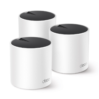Punto de Acceso TP-Link MU-MIMO Mesh Wi-Fi 6 Double Band 574 Mbps at 2 4 GHz 2402 Mbps at 5 GHz 3 pack