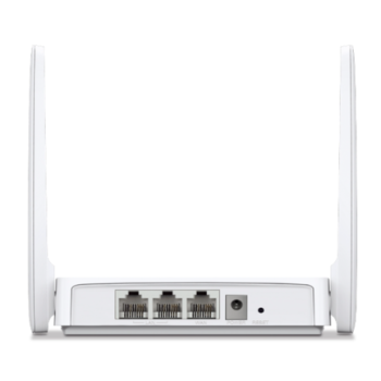 Router inalámbrico N Mercusys de Tp-link multimodo de 300 Mbps 3 antenas externas fija 3 LAN de 10/100 Mbps