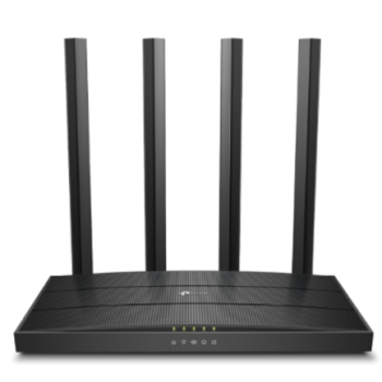 Router Gigabit Tp-link MU-MIMO inalámbrico ?C1200 2.4GHz 300 Mbps y 5GHz 867 Mbps para 1200 Mbps