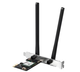 Tarjeta de red Mercusys de TP-Link PCIe Bluetooth 5 3 2402 Mbps 5 GHz 574 Mbps 24 GHz Wi-Fi 6 AX3000