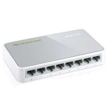 MINI SWITCH DE ESCRITORIO TP-LINK CON 8 PUERTOS FAST ETHERNE