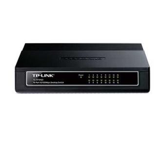 SWITCH DE ESCRITORIO TP-LINK CON 16 PUERTOS FAST ETHERNET 8
