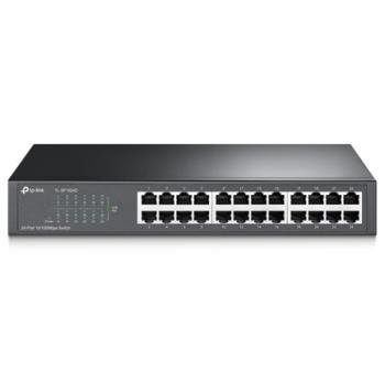 SWITCH TP-LINK 24 PUERTOS ESCRITORIO MONTAJE RACK