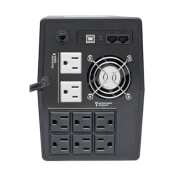 UPS Interactivo Tripp Lite 1200VA 600W con 8 Tomacorrientes AVR 120V 50Hz / 60Hz LCD USB Torre