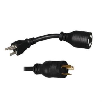 Barra PDU Tripp Lite Monofásico 2kW con Medidor Digital Local 6 Tomacorrientes Adaptador L5-20P/5-20P Vertical 61cm