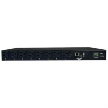 PDU Tripp Lite Monofásico Controlable Switch Transferencia Automática 1.9kW Entradas 15-20P/5-20P 120V 16 Tomacorrientes