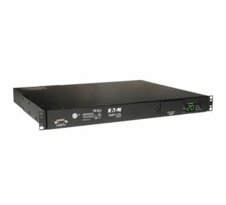 Tripp Lite series PDU Monofasico de 3.8kW con Medidor Digital Local con Switch de Transferencia Automatica dos entradas C20 de 200V ~ 240V 8 tomacorrientes C13 y 2 C19 1U TAA