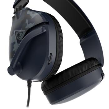 Audífonos Turtle Beach EarForce Recon 70 Diadema Alámbrico 3.5mm Cable 1.2m PlayStation Azul Camuflaje