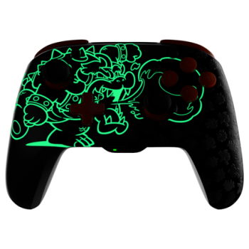 Control Inalambrico Turtle Beach Rematch Blackout Bowser para Nintendo Switch