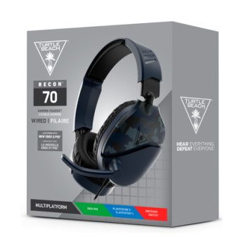 Auriculares para juegos Turtle Beach Recon 70 Camo - Azul