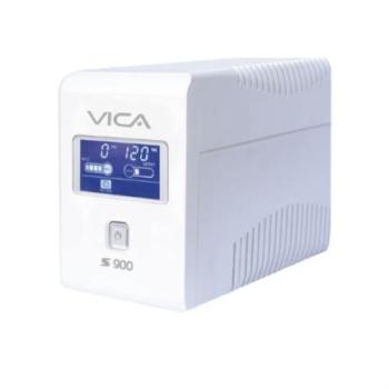 UPS Vica S900 Regulador Integrado 900VA/550W 8 Contactos Pantalla LCD Color Negro
