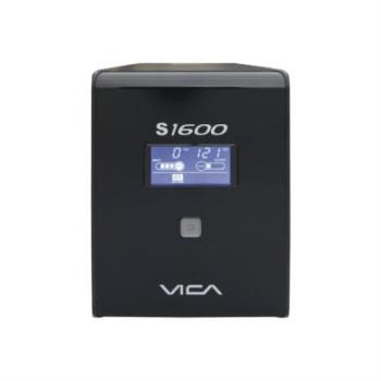 UPS Vica S1600 Regulador Integrado 1600VA/900W 10 Contactos Pantalla LCD