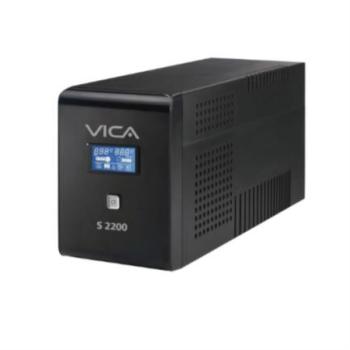 UPS Vica S2200 Regulador Integrado 2200VA/1200W 8 Contactos Pantalla LCD