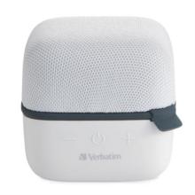 Bocina Verbatim Cube Inalámbrica Bluetooth Color Blanco