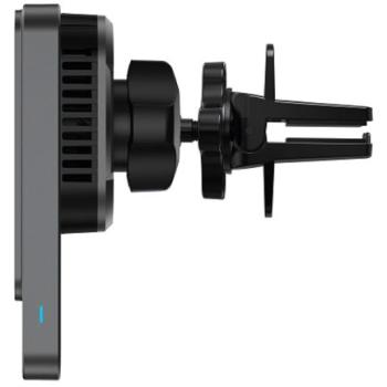 Cargador Inalambrico Verbatim Magnetico tipo C con ventilador de enfriamiento e iluminación RGB