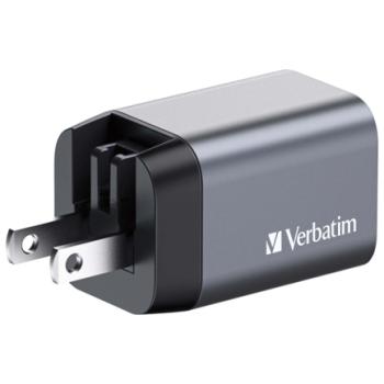 Cargador Verbatim de pared GaN - 2 puertos 35 W