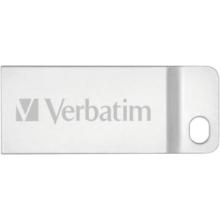 Memoria USB Verbatim Metal Executive Flash 32 GB Color Plata