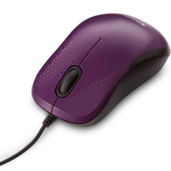 Mouse Verbatim Silent Corded Óptico Color Violeta