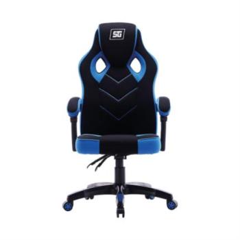 Silla Gamer Vorago Start The Game CGC301 Reclinable Soporta 120Kg Máx Color Negro-Azul