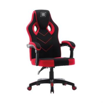 Silla Gamer Vorago Start The Game CGC301 Reclinable Soporta 120Kg Máx Color Negro-Rojo